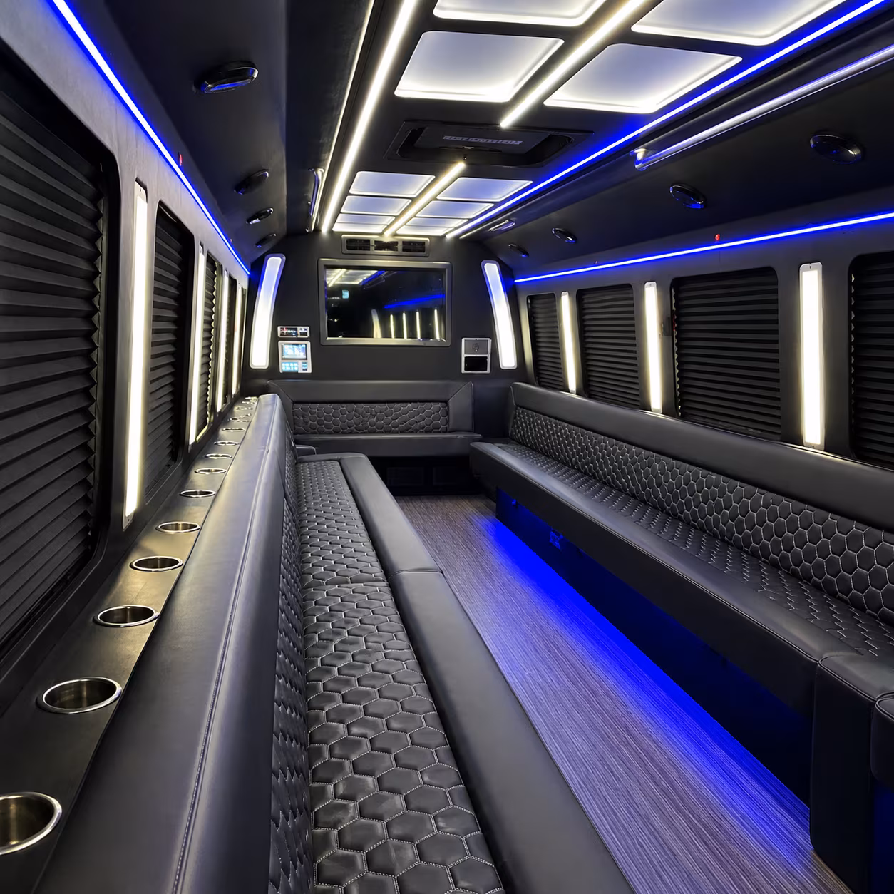 across folsom california party bus rental