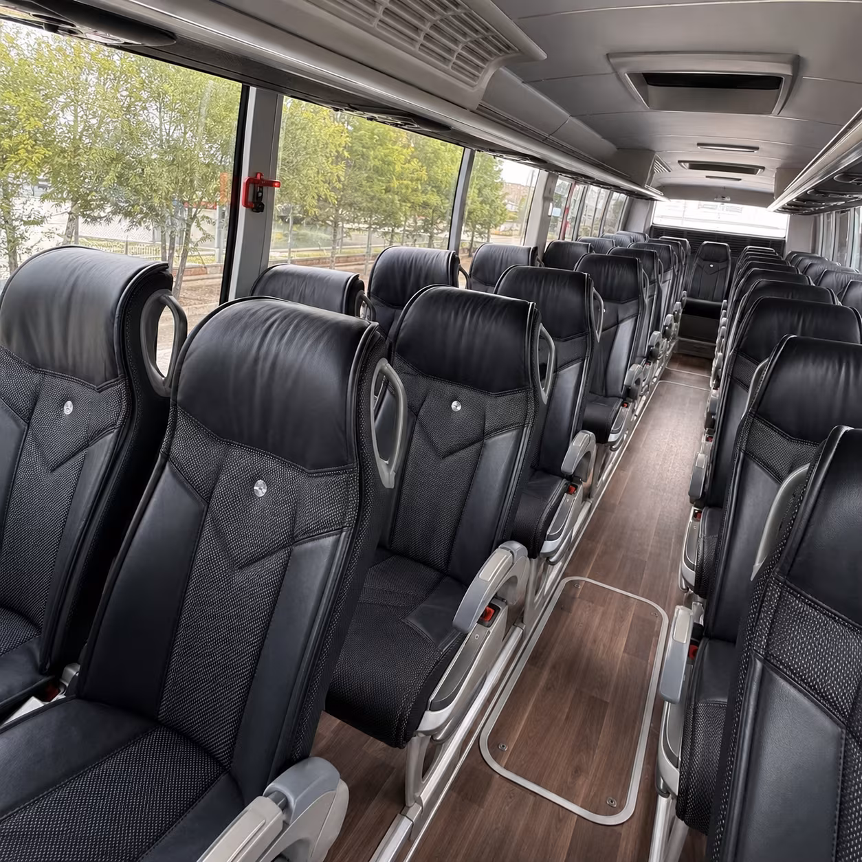 folsom charter bus inside