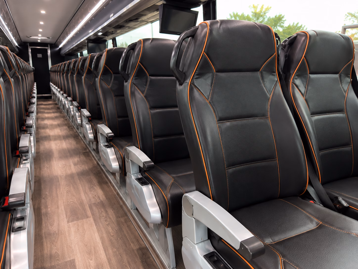 folsom charter bus interior gallery
