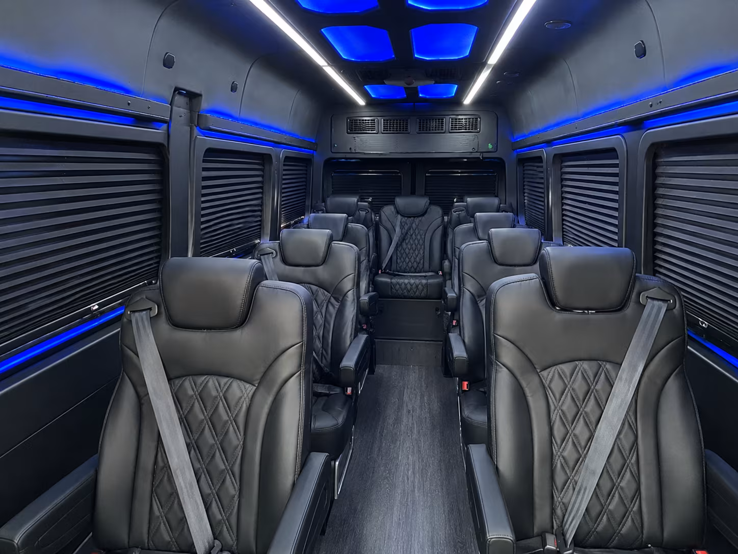 folsom wedding transportation onboard seating