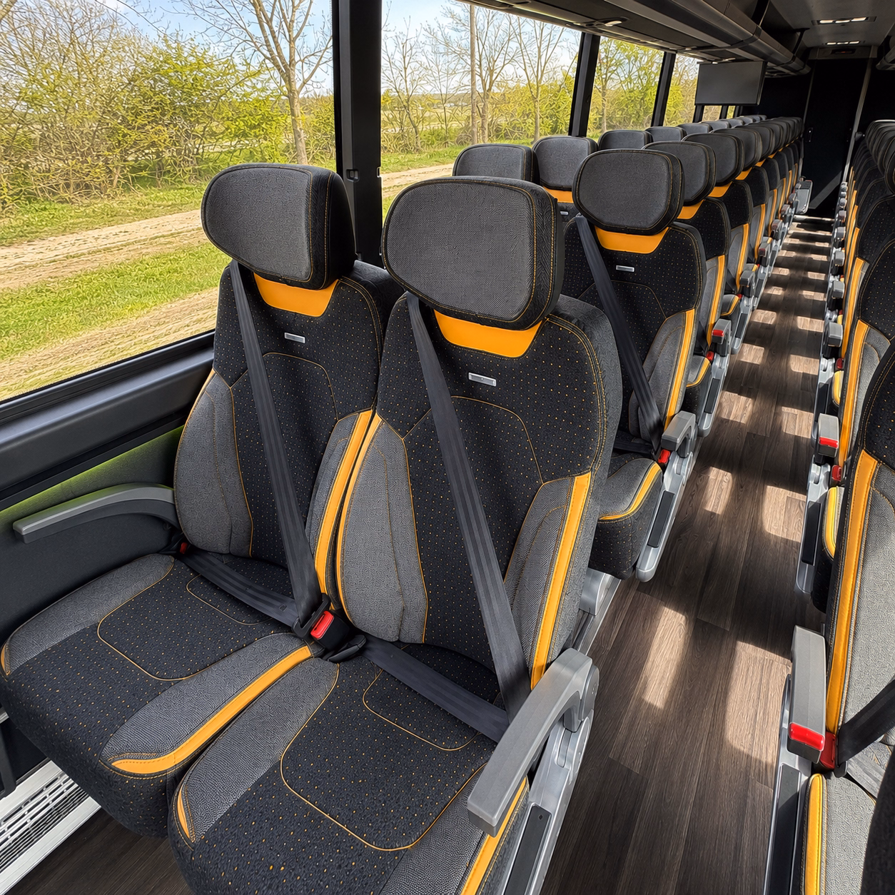 how the distance and duration of your trip affect charter bus rates in folsom