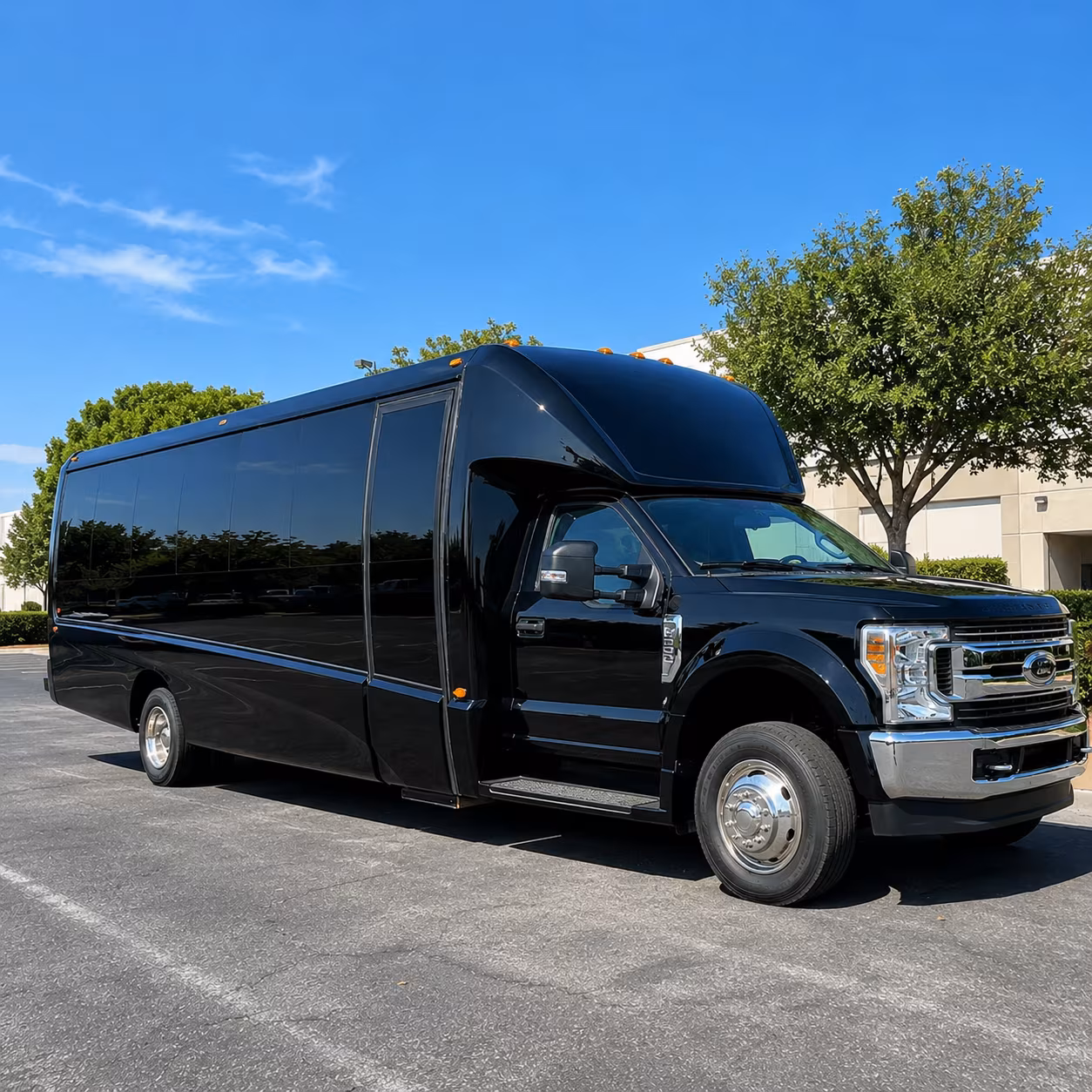 minibuses that keep your whole group together on prom night