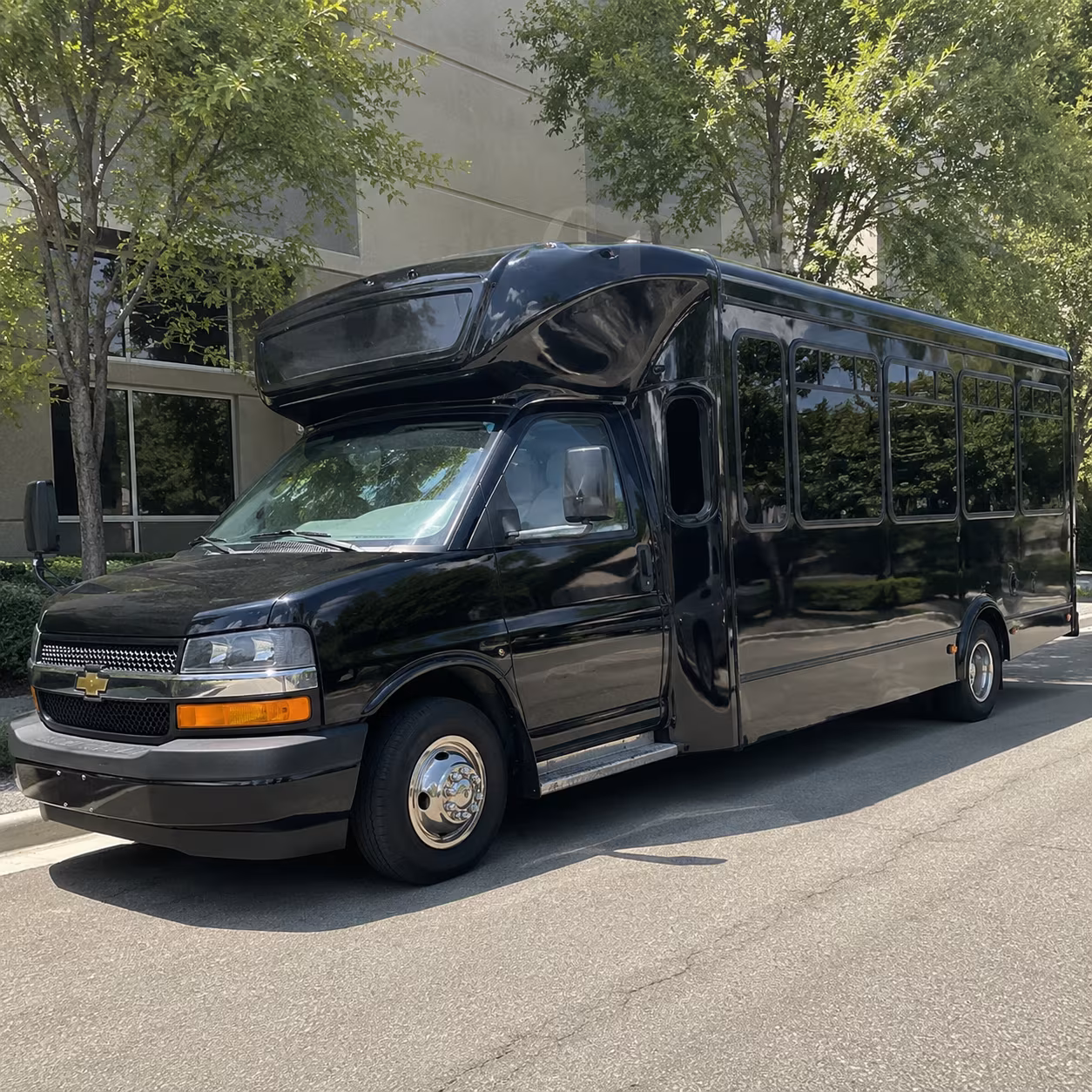party buses that make the ride part of the night